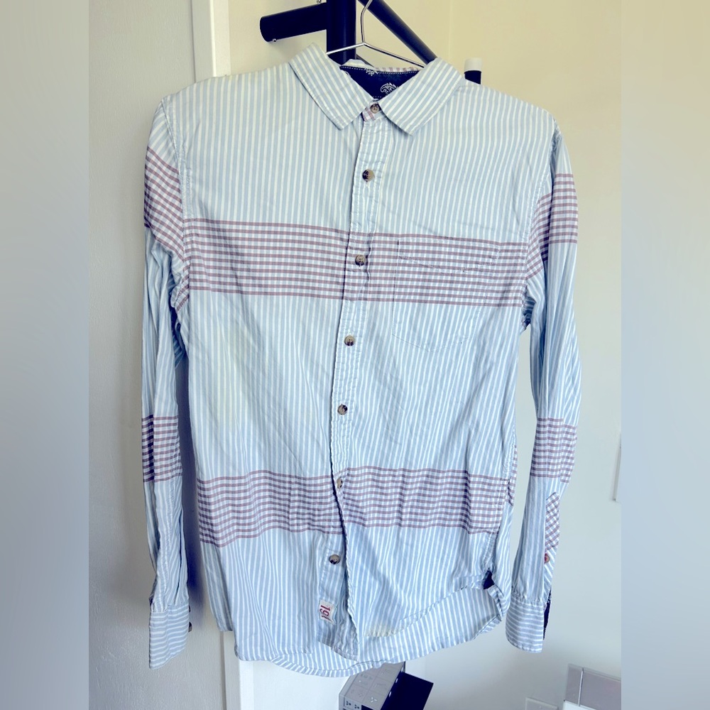 1901 brand luxury Vintage Inspired Striped Shirt